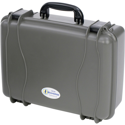 Seahorse 720F Laptop Computer Case With Cubed Foam (Gunmetal Gray)