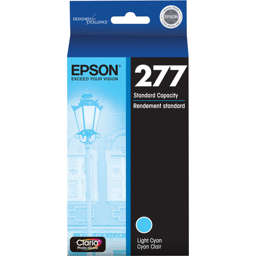 Epson 277 Claria Photo Hi-Definition Ink Cartridge (Light Cyan)