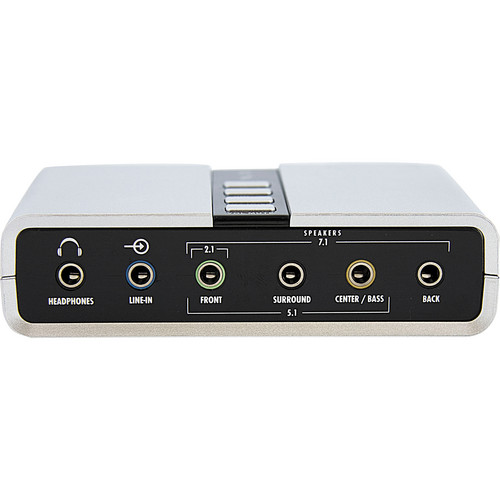 StarTech 7.1 USB Audio Adapter External Sound Card