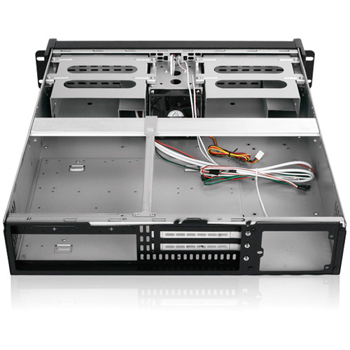 iStarUSA D Storm D-200-BLUE 2U Compact Stylish Rackmount Chassis with Blue Door