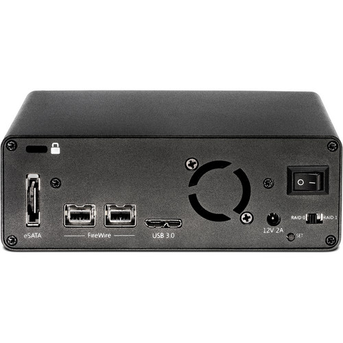 Glyph Technologies StudioRAID mini 4TB 2-Bay USB 3.0 RAID Array (2 x 2TB HDD)