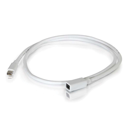 C2G Mini DisplayPort Extension Cable (6', White)