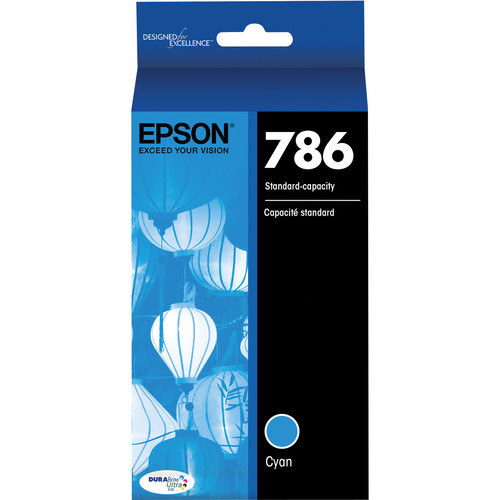 Epson 786 DURABrite Ultra Standard-Capacity Cyan Ink Cartridge