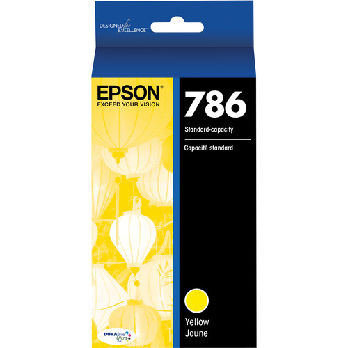Epson 786 DURABrite Ultra Standard-Capacity Yellow Ink Cartridge