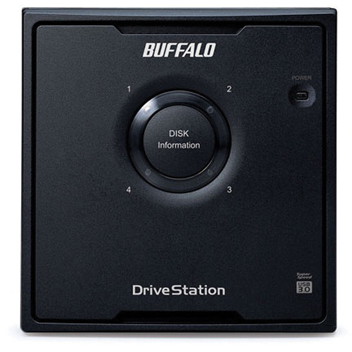 Buffalo DriveStation Quad 12TB 4-Bay USB 3.1 Gen 1 RAID Array (4 x 3TB)