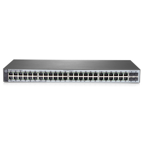 HP 1820-48G 48-Port Layer 2 Ethernet Switch with Four SFP Slots (1 RU)