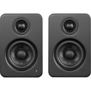Kanto Living YU2 Powered Desktop Speakers (Matte Black, Pair)