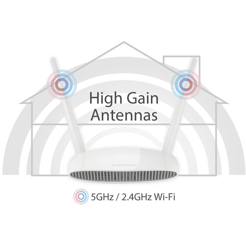 EDIMAX Technology BR-6478AC V2 Dual-Band Wireless-AC1200 Gigabit Router