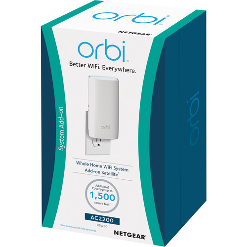 Netgear Orbi Wireless Router AC2200 Satellite for Orbi Wi-Fi System (RBW30)