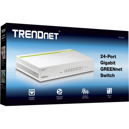 TRENDnet 24-Port Gigabit GREENnet Switch