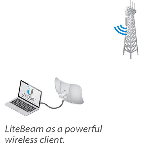 Ubiquiti Networks LiteBeam AC Gen2 airMAX ac CPE with Dedicated Management Radio