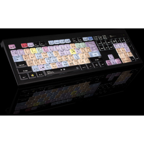 LogicKeyboard Astra Series Adobe Lightroom CC / CS6 Backlit PC Keyboard (American English)
