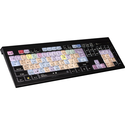 LogicKeyboard Astra Series Adobe Lightroom CC / CS6 Backlit PC Keyboard (American English)