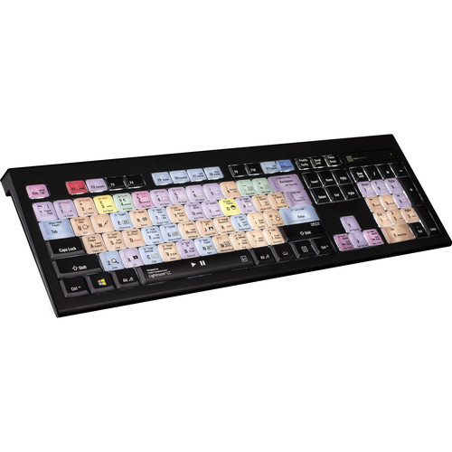 LogicKeyboard Astra Series Adobe Lightroom CC / CS6 Backlit PC Keyboard (American English)