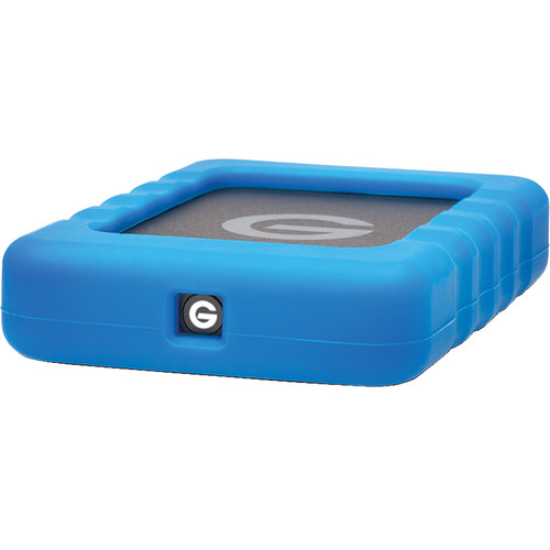 G-Technology 4TB G-DRIVE ev RaW USB 3.0 Hard Drive with Rugged Bumper