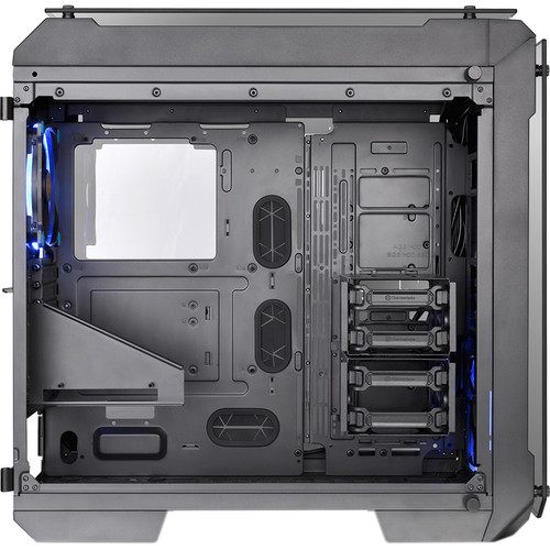 Thermaltake View 71 Tempered Glass Edition Full-Tower Case (Black, Blue LEDs)