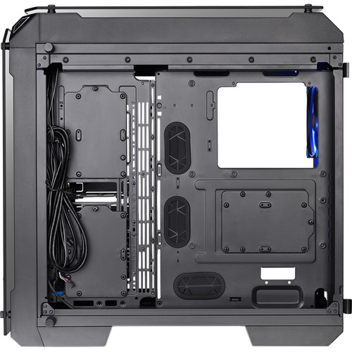 Thermaltake View 71 Tempered Glass Edition Full-Tower Case (Black, Blue LEDs)