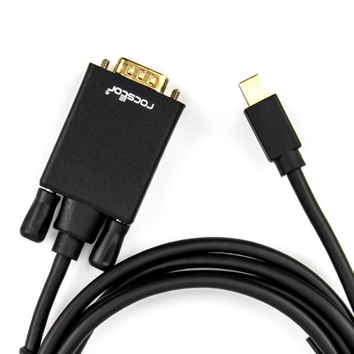 Rocstor Mini DisplayPort to VGA Male Cable (6')