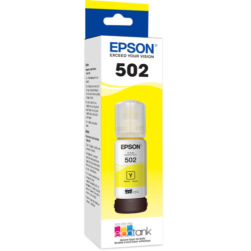 Epson T502 Yellow EcoTank Ink Bottle (70mL)