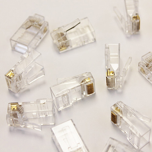 Eclipse Tools QuikThru RJ45 Cat6 Unshielded Connector (500-Pack)