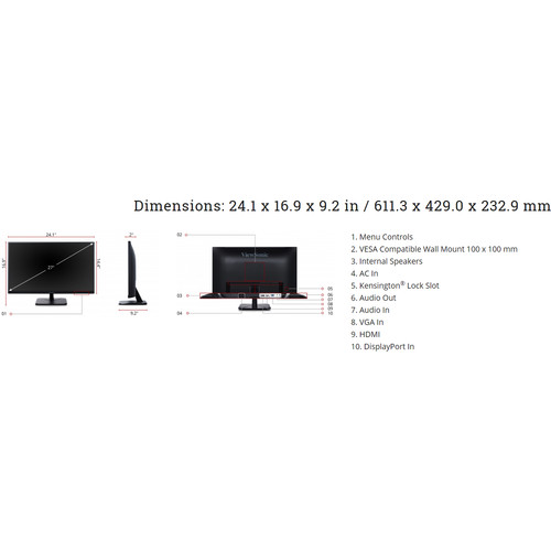 ViewSonic VA2756-MHD 27