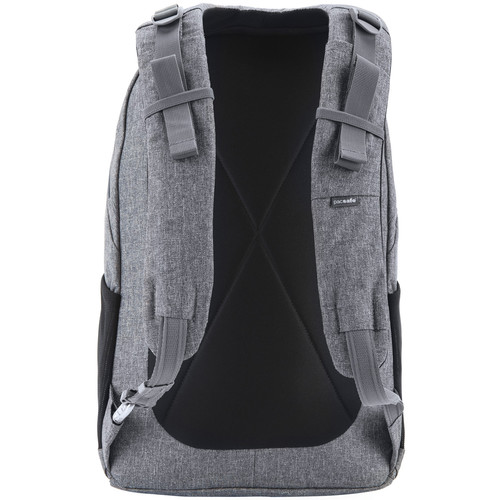 Pacsafe Metrosafe LS450 Anti-Theft Backpack (25L, Dark Tweed Gray)