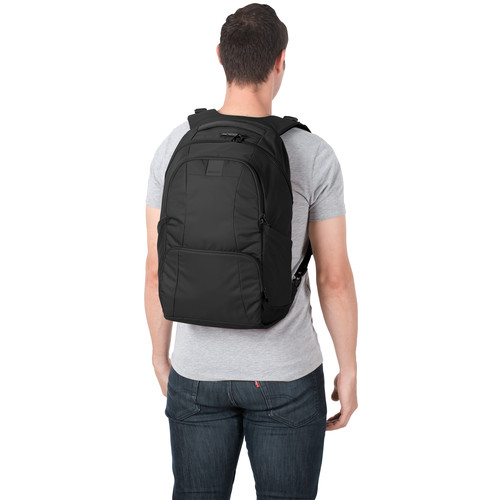 Pacsafe Metrosafe LS450 Anti-Theft Backpack (25L, Dark Tweed Gray)