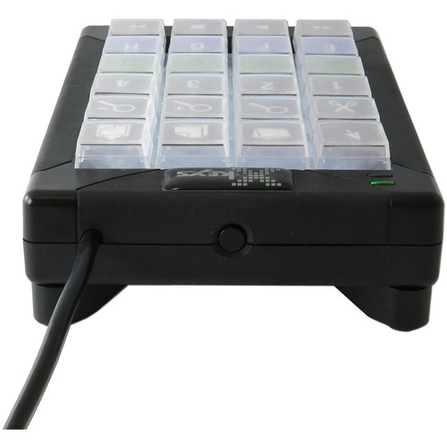 X-keys XK-24 Black & White Control Solution for Computer
