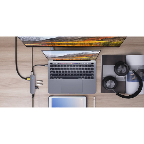 HYPER HyperDrive 6-in-1 USB Type-C Hub (Space Gray)
