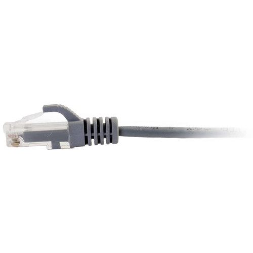 C2G RJ45 Male to RJ45 Male Cat 5e Slim Patch Cable (13', Gray)