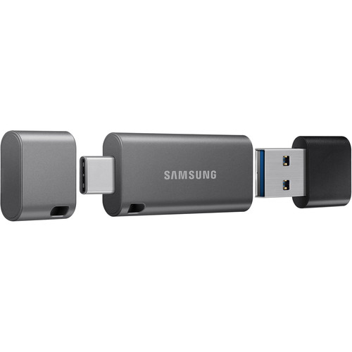 Samsung 256GB DUO Plus USB Type-C Flash Drive with USB Type-A Adapter