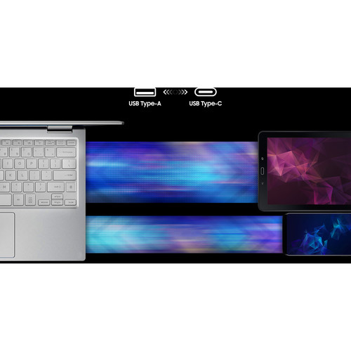 Samsung 256GB DUO Plus USB Type-C Flash Drive with USB Type-A Adapter