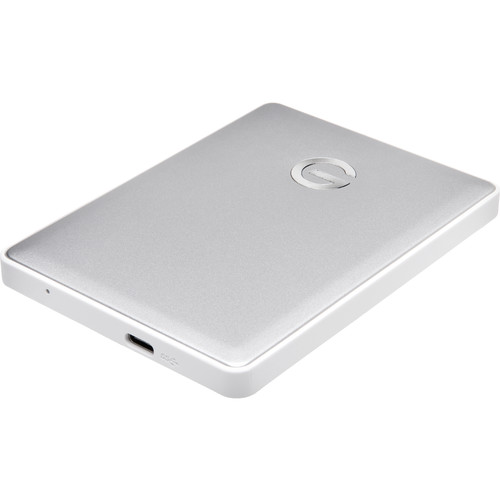 G-Technology 2TB G-DRIVE mobile USB 3.1 Gen 1 Type-C External Hard Drive (Silver)