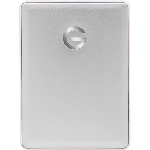 G-Technology 2TB G-DRIVE mobile USB 3.1 Gen 1 Type-C External Hard Drive (Silver)
