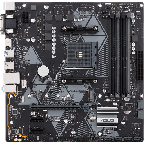ASUS Prime B450M-A/CSM AM4 Micro-ATX Motherboard