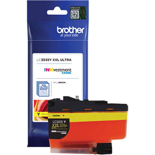 Brother LC3035 Ultra-High Yield INKvestment Tank (Yellow)