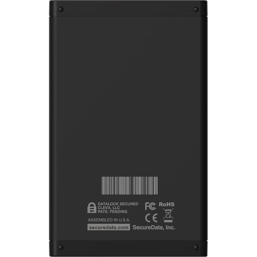 SecureData SecureDrive KP 2TB Encrypted HDD with Keypad Authentication