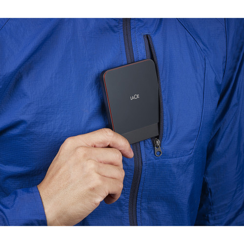 LaCie 1TB Portable USB 3.1 Gen 2 Type-C External SSD