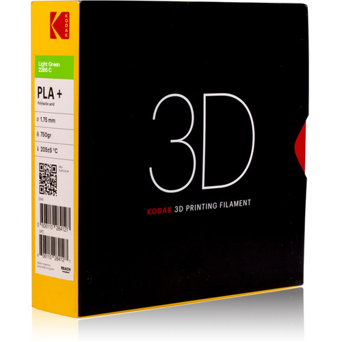 Kodak 1.75mm PLA+ Filament (750g, Light Green)