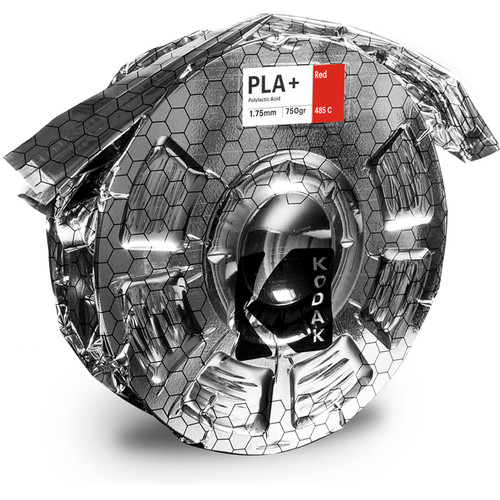 Kodak 1.75mm PLA+ Filament (750g, Red)
