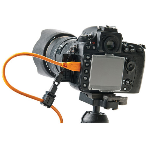 Tether Tools Starter Tethering Kit with USB 3.0 Type-A to Type-C Cable (15', Orange)