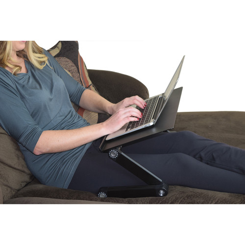 Uncaged Ergonomics WorkEZ Professional Laptop Stand (Black)