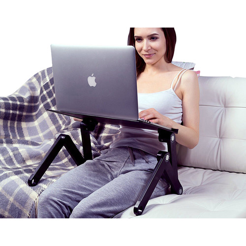 Uncaged Ergonomics WorkEZ Professional Laptop Stand (Black)