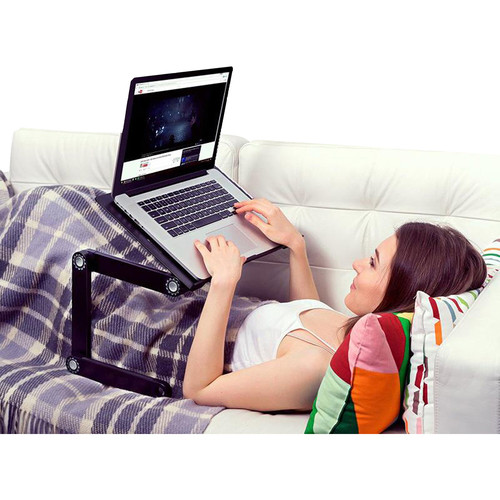 Uncaged Ergonomics WorkEZ Professional Laptop Stand (Black)