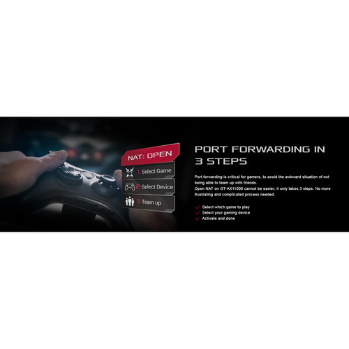 ASUS ROG GT-AX11000 Tri-Band Wi-Fi Gaming Router