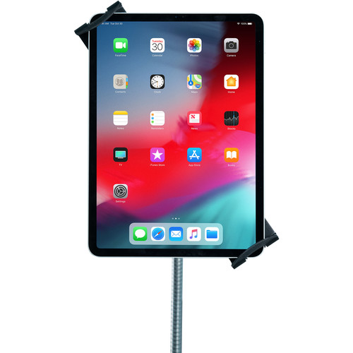 CTA Digital Heavy-Duty Security Gooseneck Clamp Stand for 7-13