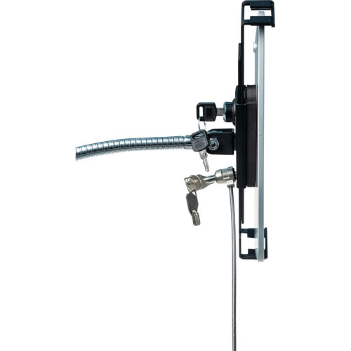 CTA Digital Heavy-Duty Security Gooseneck Clamp Stand for 7-13