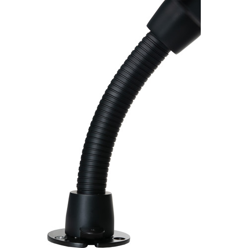 CTA Digital Premium Security Kiosk Stand with Gooseneck Tabletop Mount (Black)