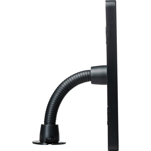 CTA Digital Premium Security Kiosk Stand with Gooseneck Tabletop Mount (Black)