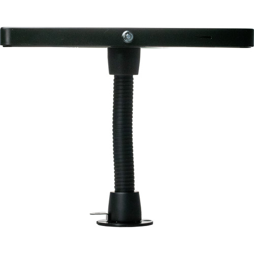 CTA Digital Premium Security Kiosk Stand with Gooseneck Tabletop Mount (Black)